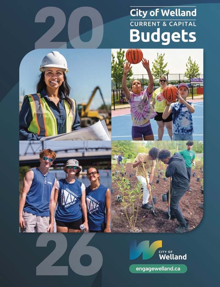 City of Welland current and capital budgets cover